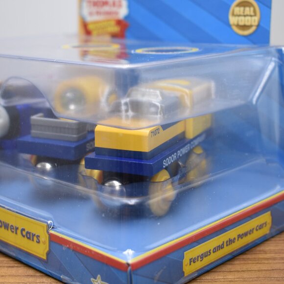 Fergus and the Power Car Learning Curve Thomas & Friends Real Wood Sealed 2011 - Picture 7 of 8
